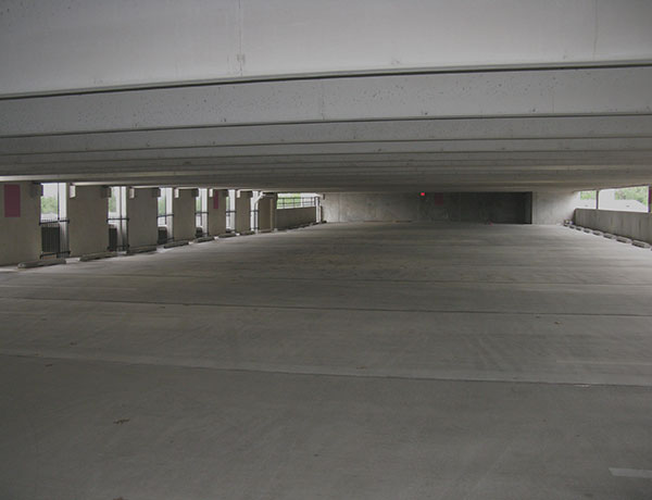 municipal underground parking garage