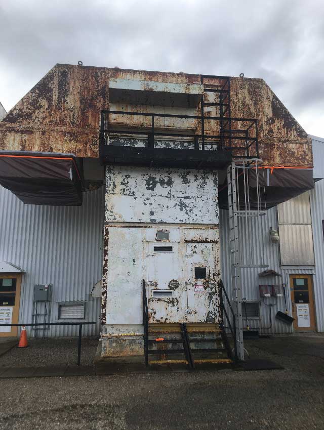 Commercial building in need of exterior refresh
